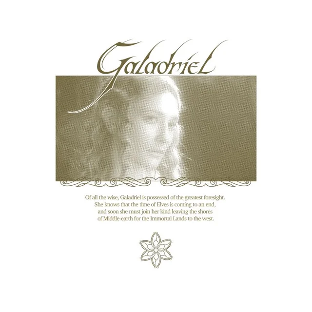 Lord Of The Rings Galadriel Lady Of The Galadhrim Men's T-Shirt - White