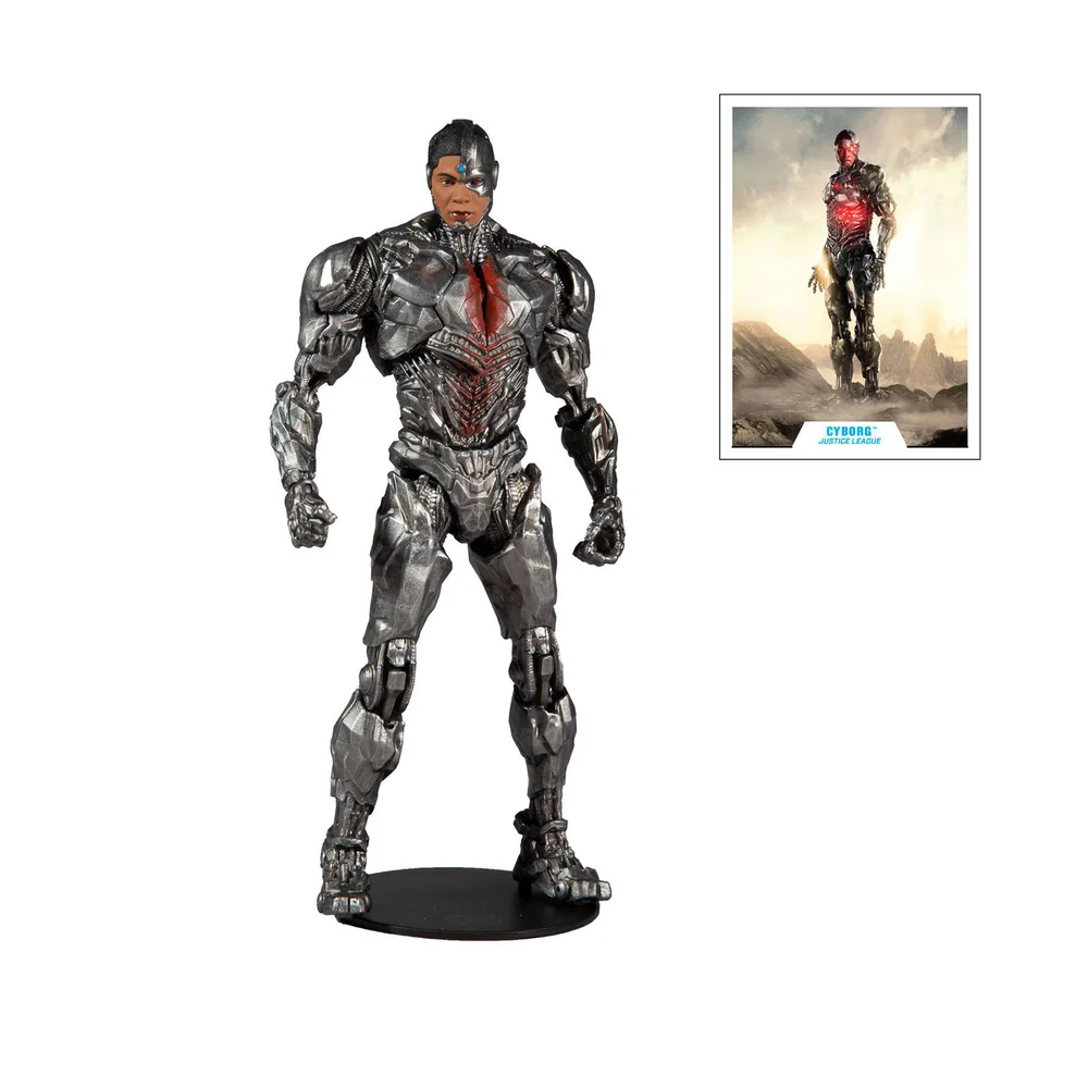 McFarlane DC Justice League Movie 7" Figures - Cyborg Action Figure Image 1