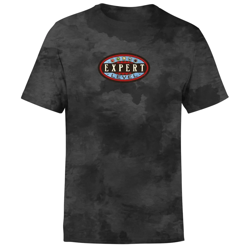 Magic: the Gathering Expert Level Unisex T-Shirt - Black Tie Dye - S Image 1