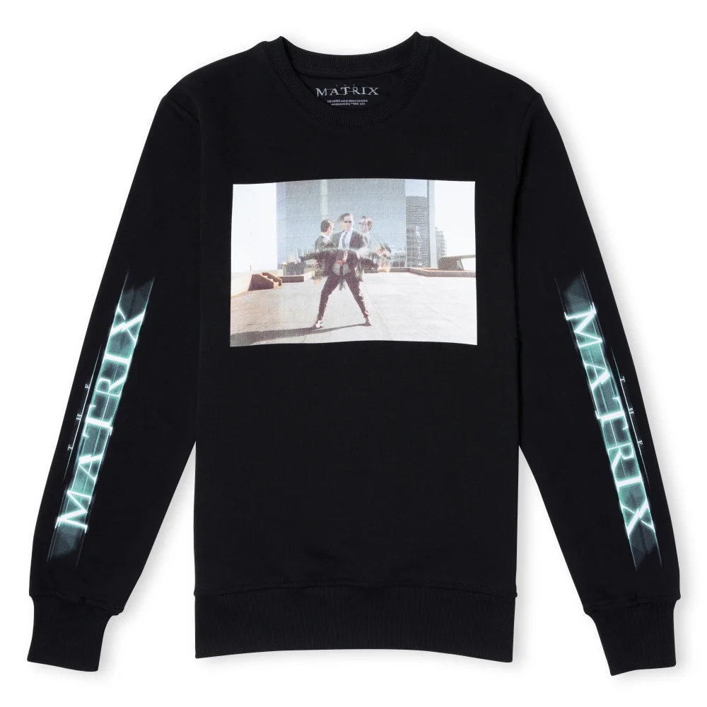 The Matrix Code Sweatshirt - Black - S Image 1