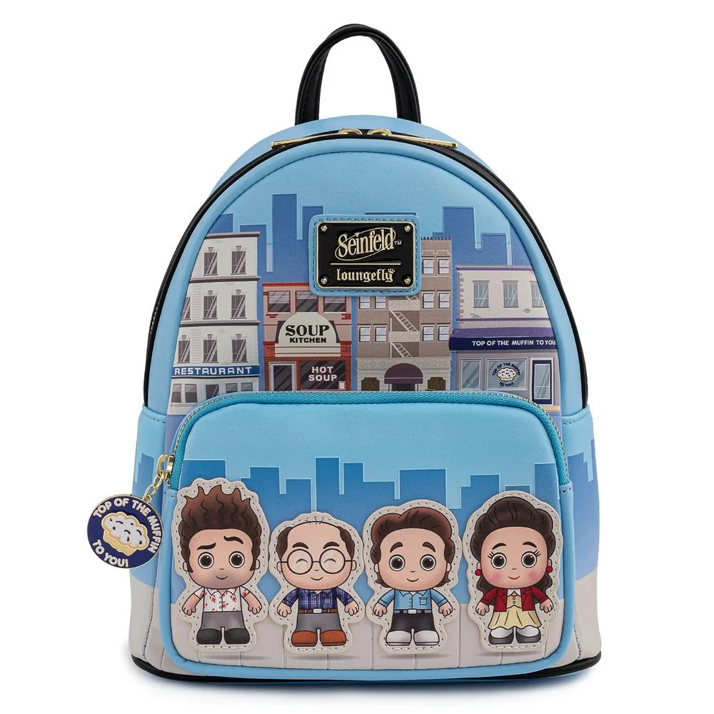 Loungefly Seinfeld Chibi City Mini Backpack Image 1