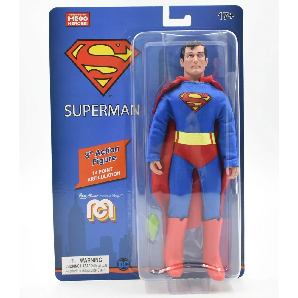 Mego 8" Figure - DC Comics Superman Image 1