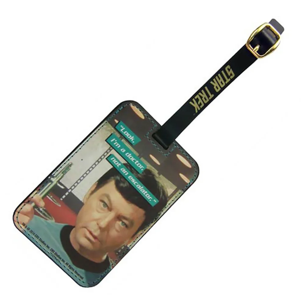 Coop Star Trek Luggage Tag McCoy Image 1