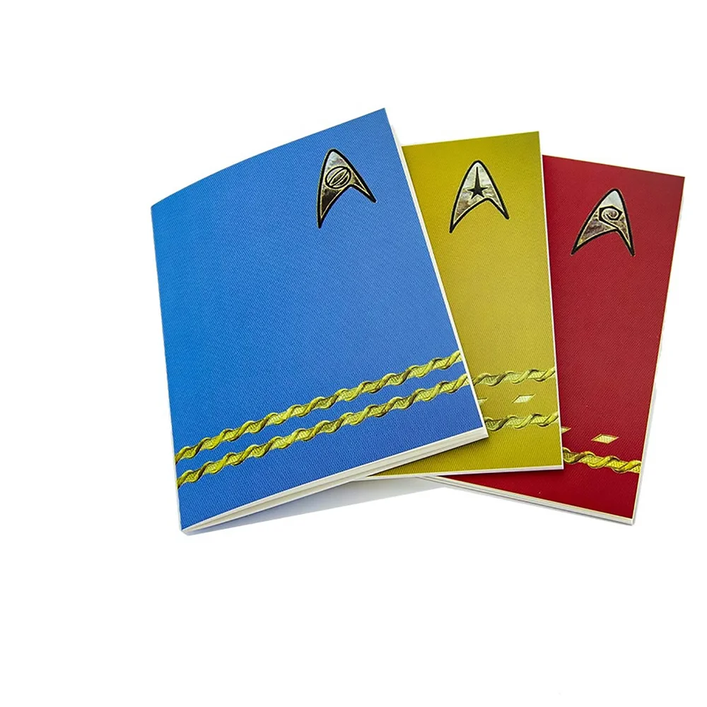 Coop Star Trek TOS Softcover Journals Set of 3 Image 1