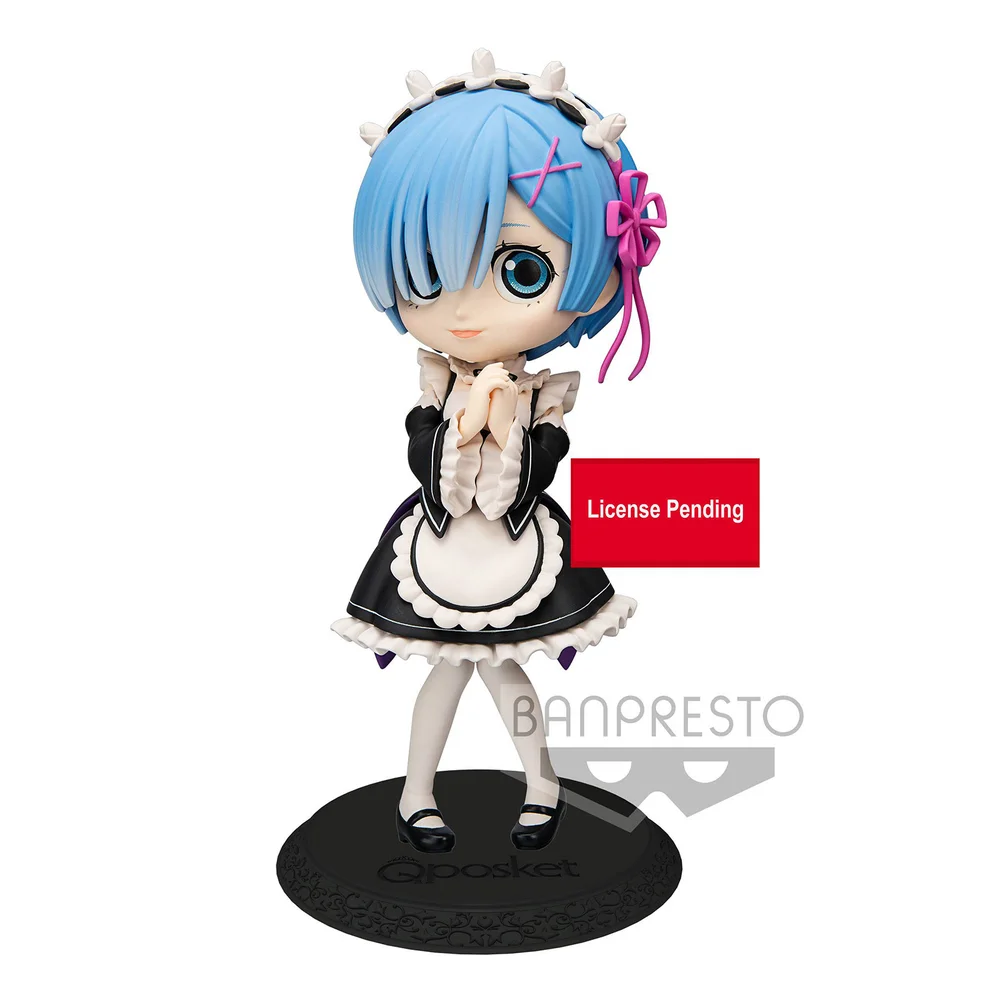 Bandai Re:Zero S-L-I-A-W Rem V.A Q Posket Figure Image 1