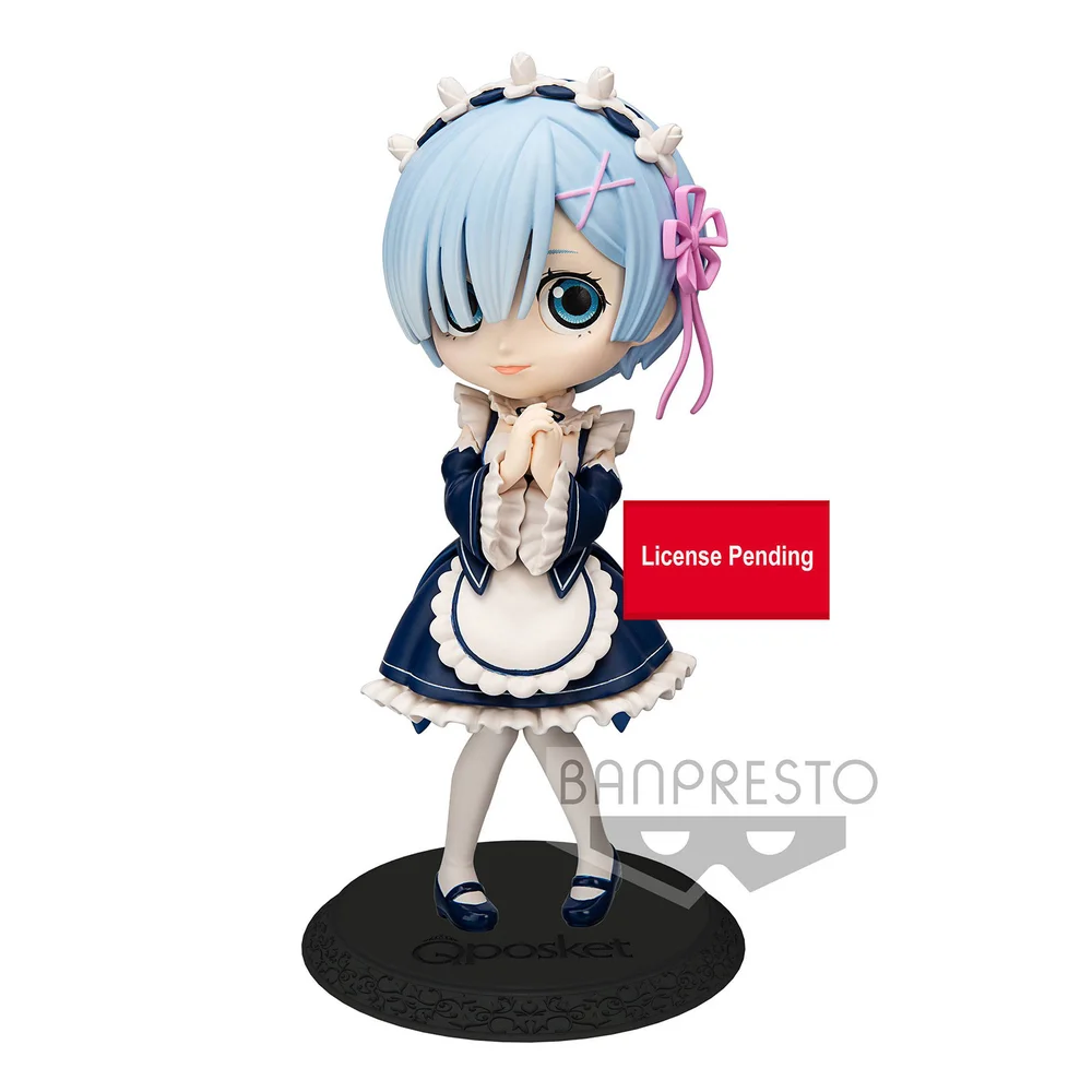 Bandai Re:Zero S-L-I-A-W Rem V.B Q Posket Figure Image 1