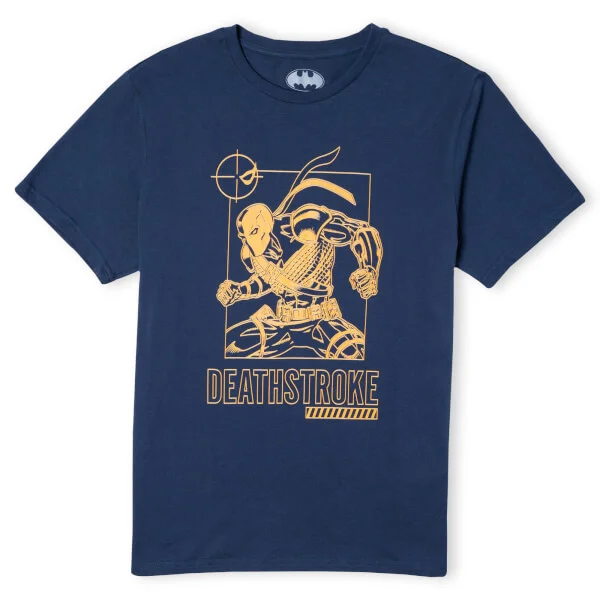 Batman Villains Deathstroke Women's T-Shirt - Navy
