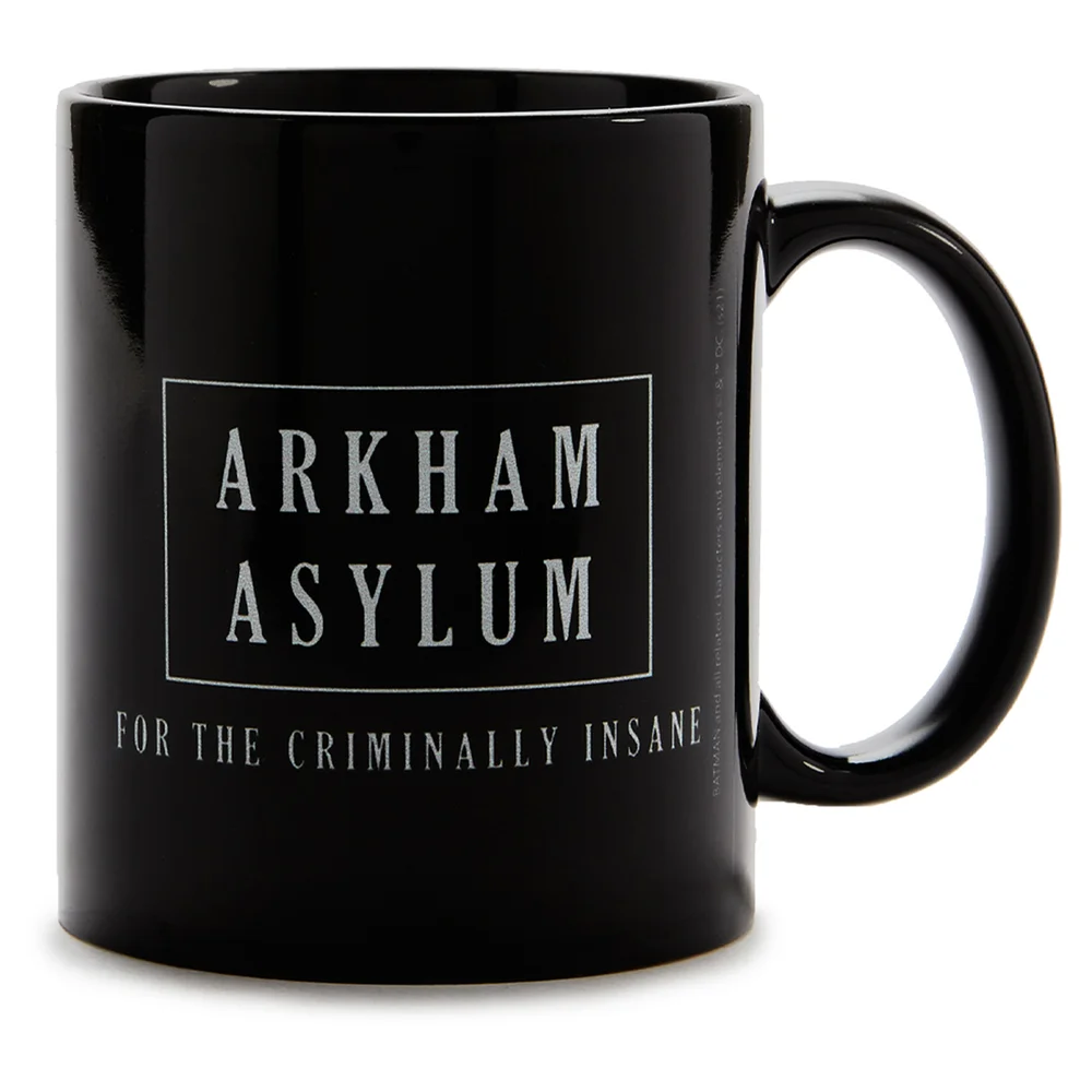 Batman Arkham Asylum Mug - Black Image 1
