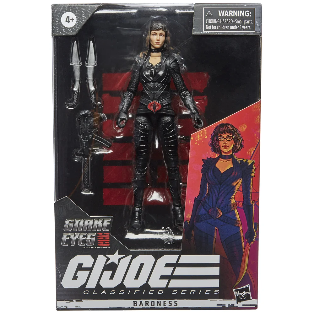 Hasbro G.I. Joe Classified Series Baroness Action Figure Image 1