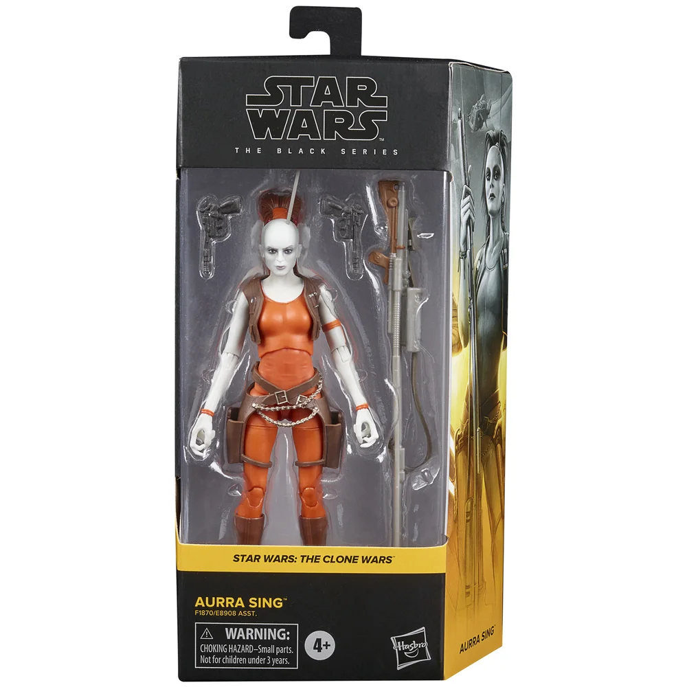 Hasbro Star Wars The Black Series The Clone Wars Aurra Sing Action Figure Image 1