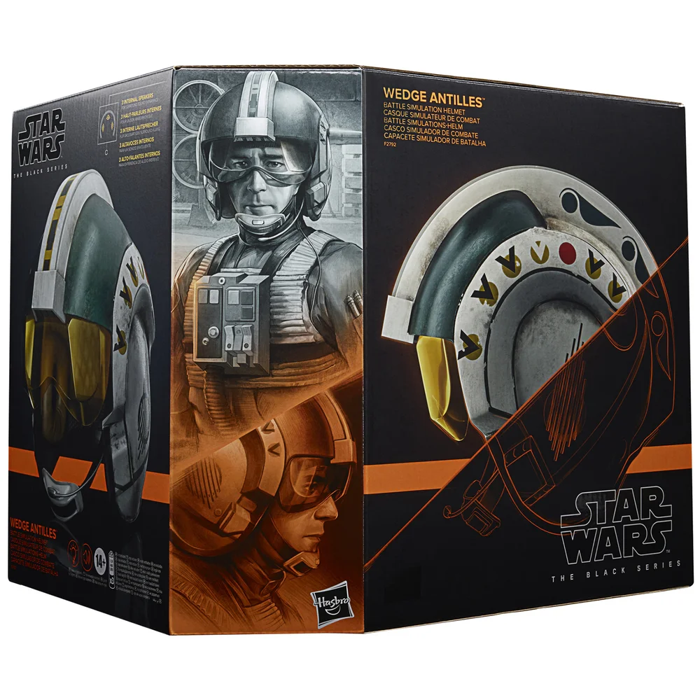 Hasbro Star Wars The Black Series Wedge Antilles Battle Simulation Helmet Image 1