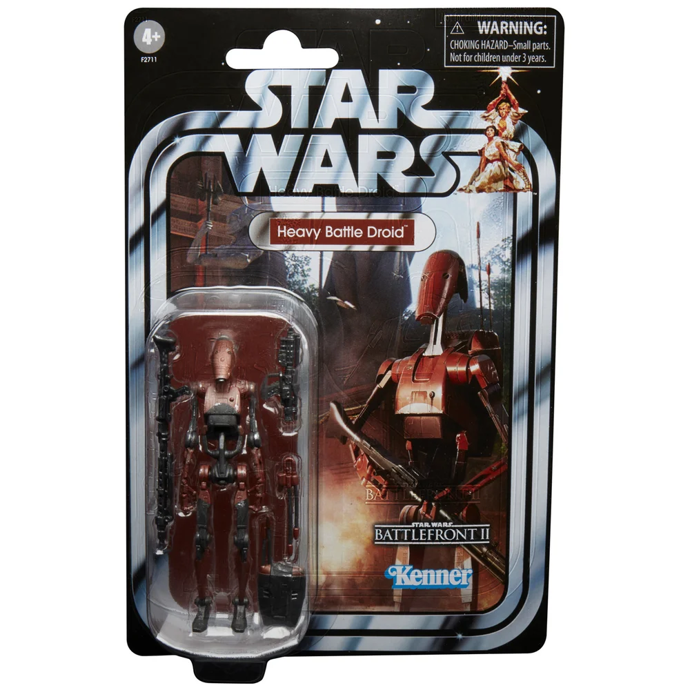 Hasbro Star Wars The Vintage Collection Gaming Greats Heavy Battle Droid Action Figure Image 1