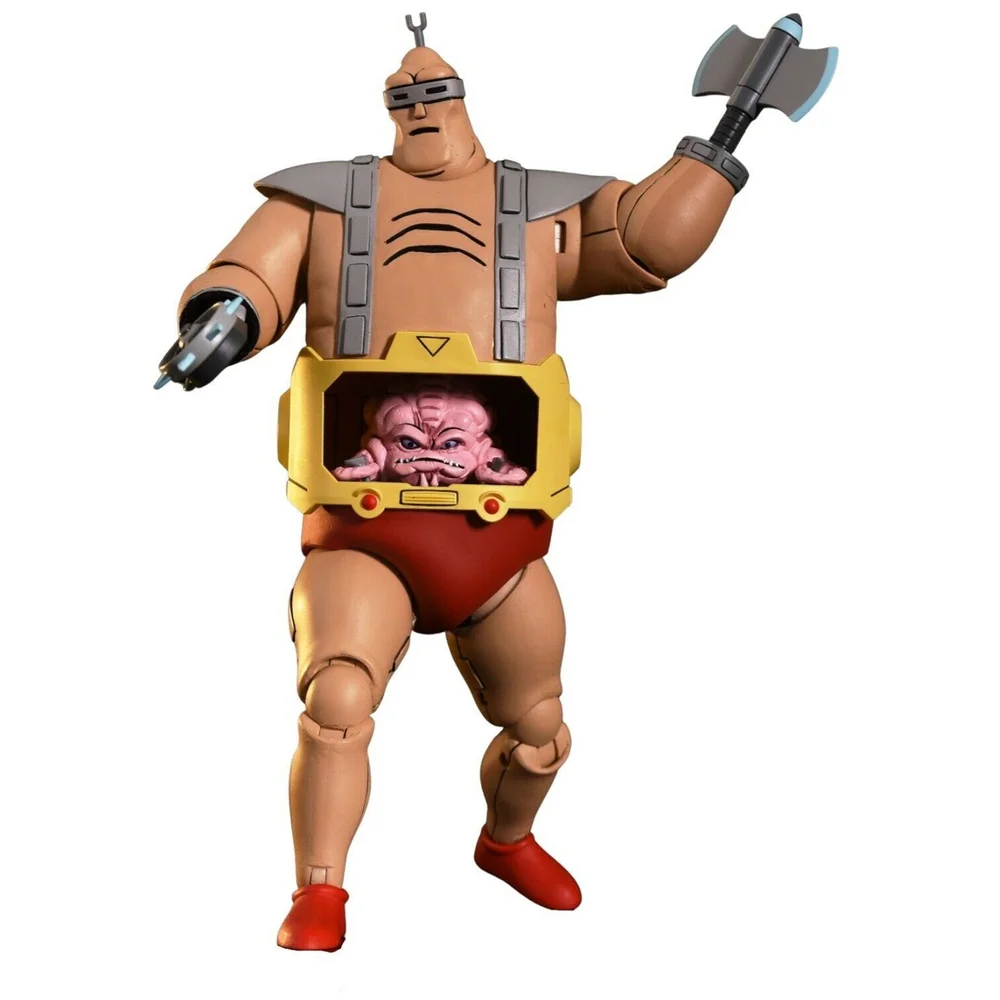 NECA Teenage Mutant Ninja Turtles Cartoon Krang's Android Body Ultimate 7 Inch Scale Action Figure Image 1
