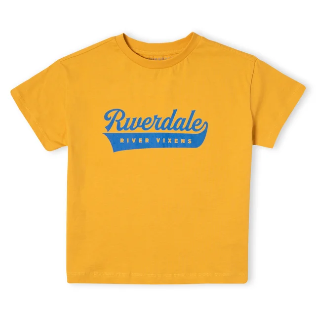Riverdale Vixens Women's Cropped T-Shirt - Mustard