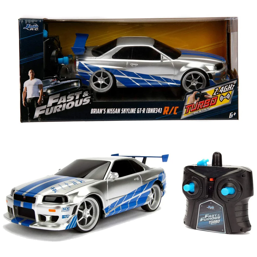 Jada Toys Fast & Furious RC Nissan Skyline Gtr 1:24 Image 1