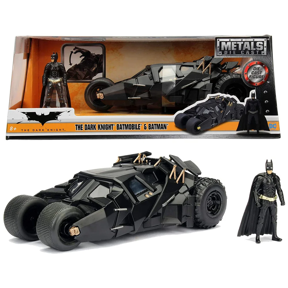 Jada Toys Batman The Dark Knight Batmobile 1:24 Image 1
