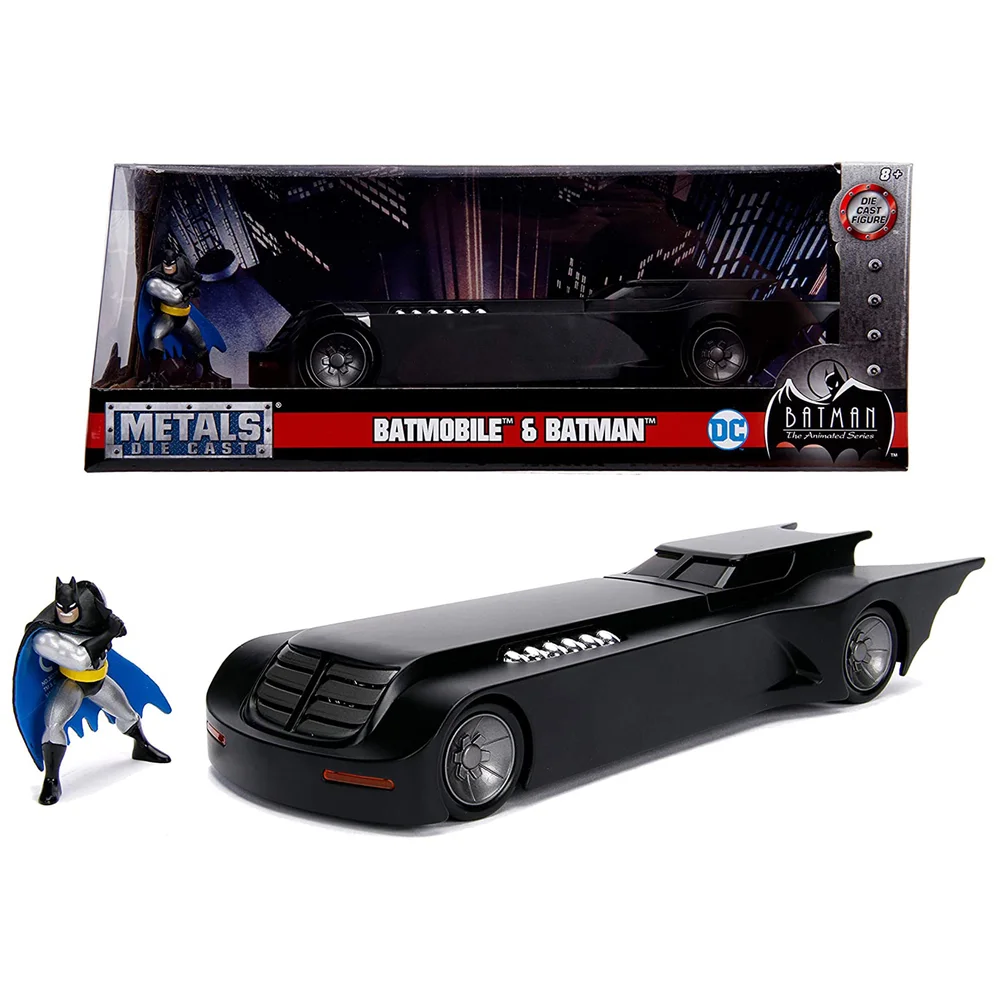 Jada Toys Batman Animated Series Batmobile 1:24 Image 1