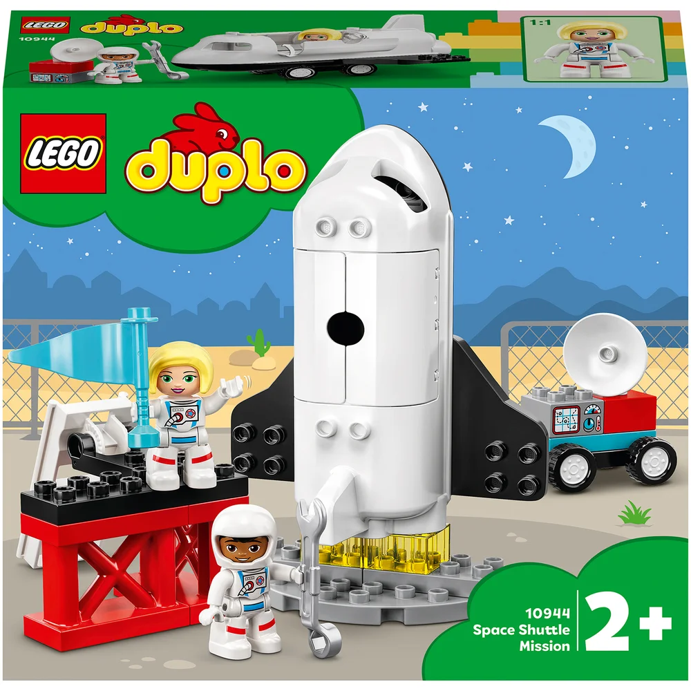 LEGO DUPLO Town: Space Shuttle Mission Rocket Toy (10944) Image 1