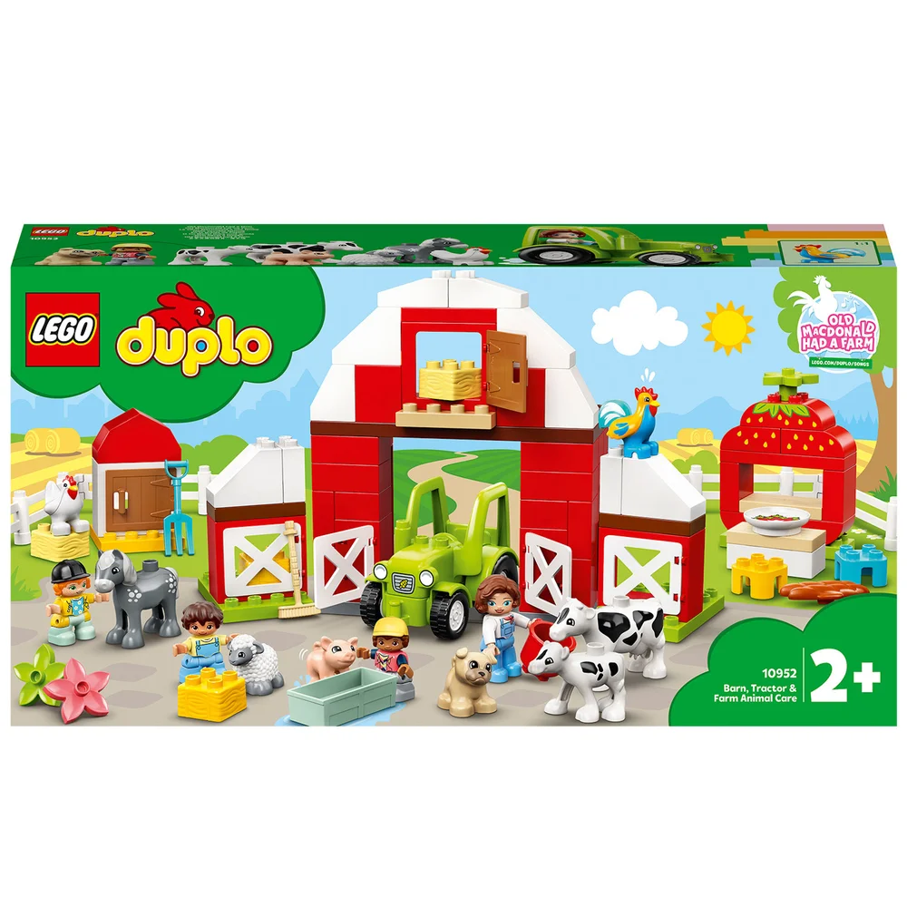 LEGO DUPLO Town: Barn, Tractor & Farm Animal Care Toy (10952) Image 1