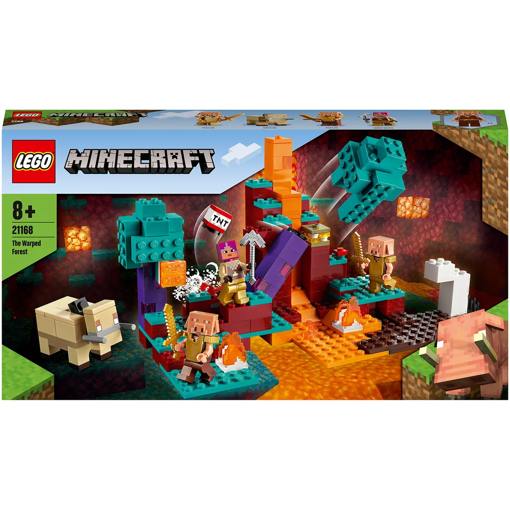 LEGO Minecraft: The Warped Forest Building Toy for Kids (21168) Image 1