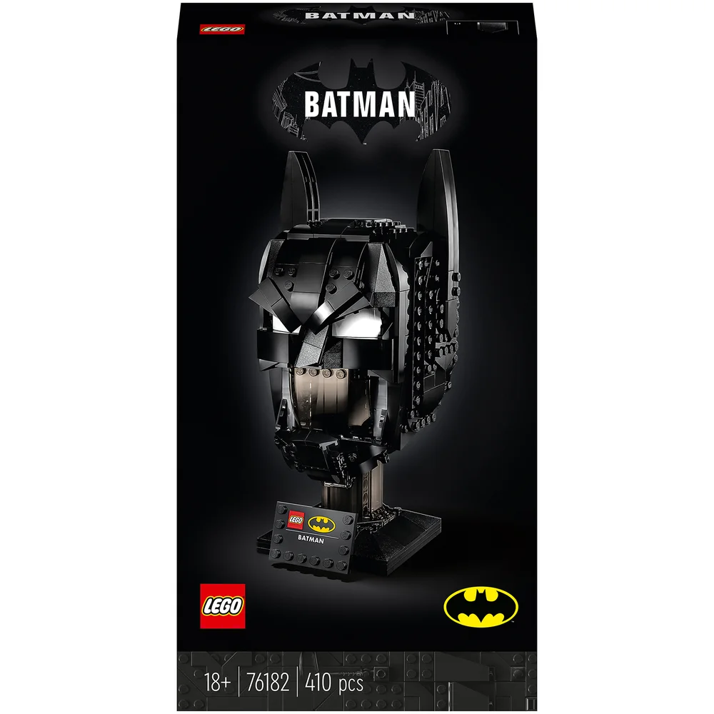 LEGO DC Batman: Batman Cowl Mask Adult Building Set (76182) Image 1
