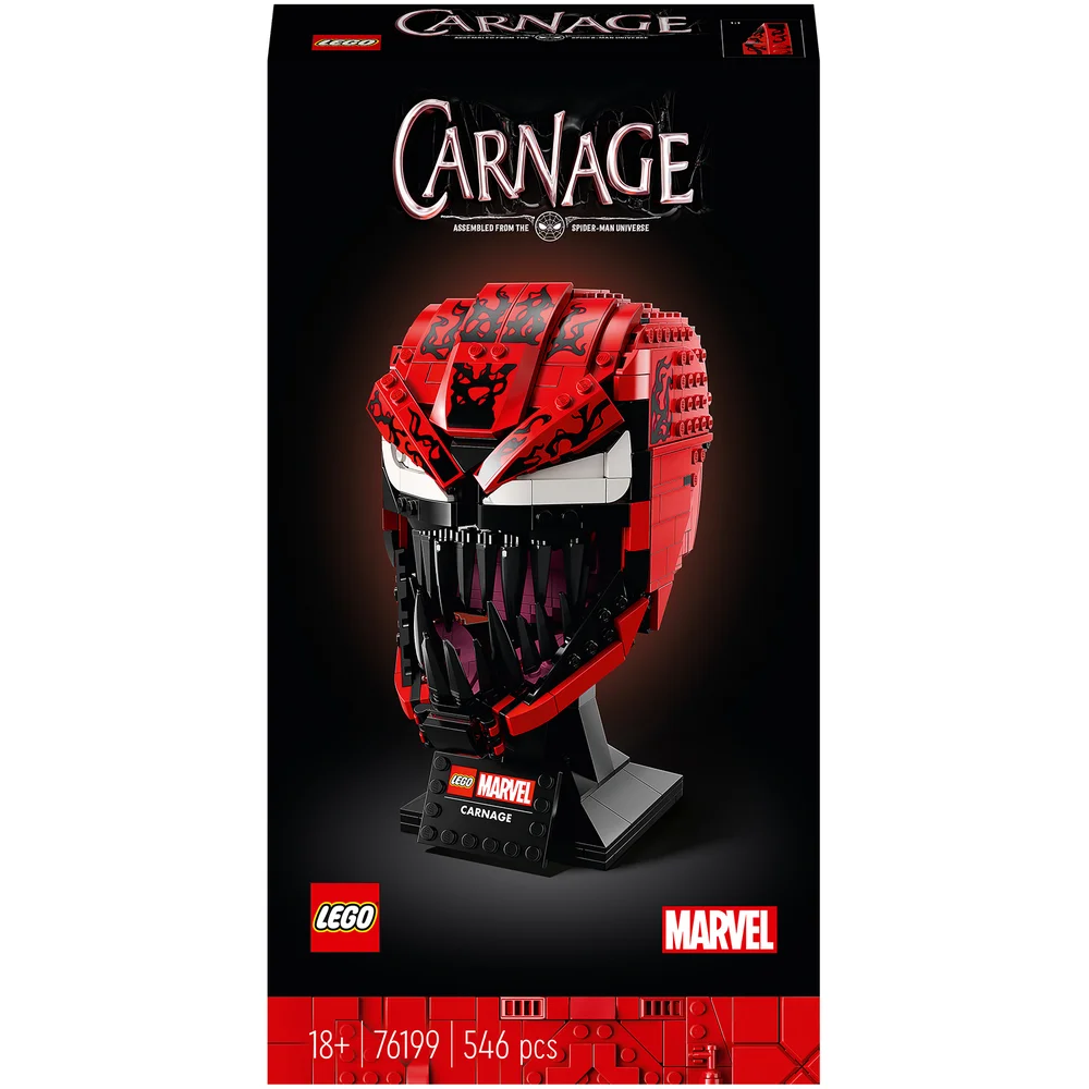 LEGO Marvel Spider-Man Carnage Building Set for Adults (76199) Image 1