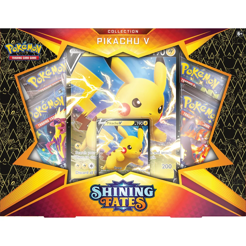 Pokémon TCG: Shining Fates Pikachu V Box Image 1