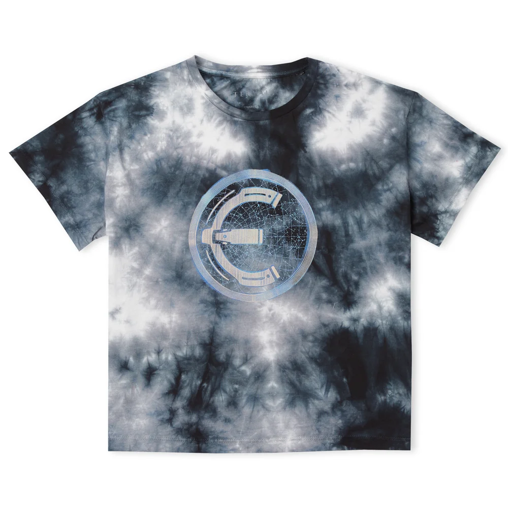 Marvel Eternals Constellations Women's Cropped T-Shirt - Black Tie Die - S - Black Tie Die Image 1