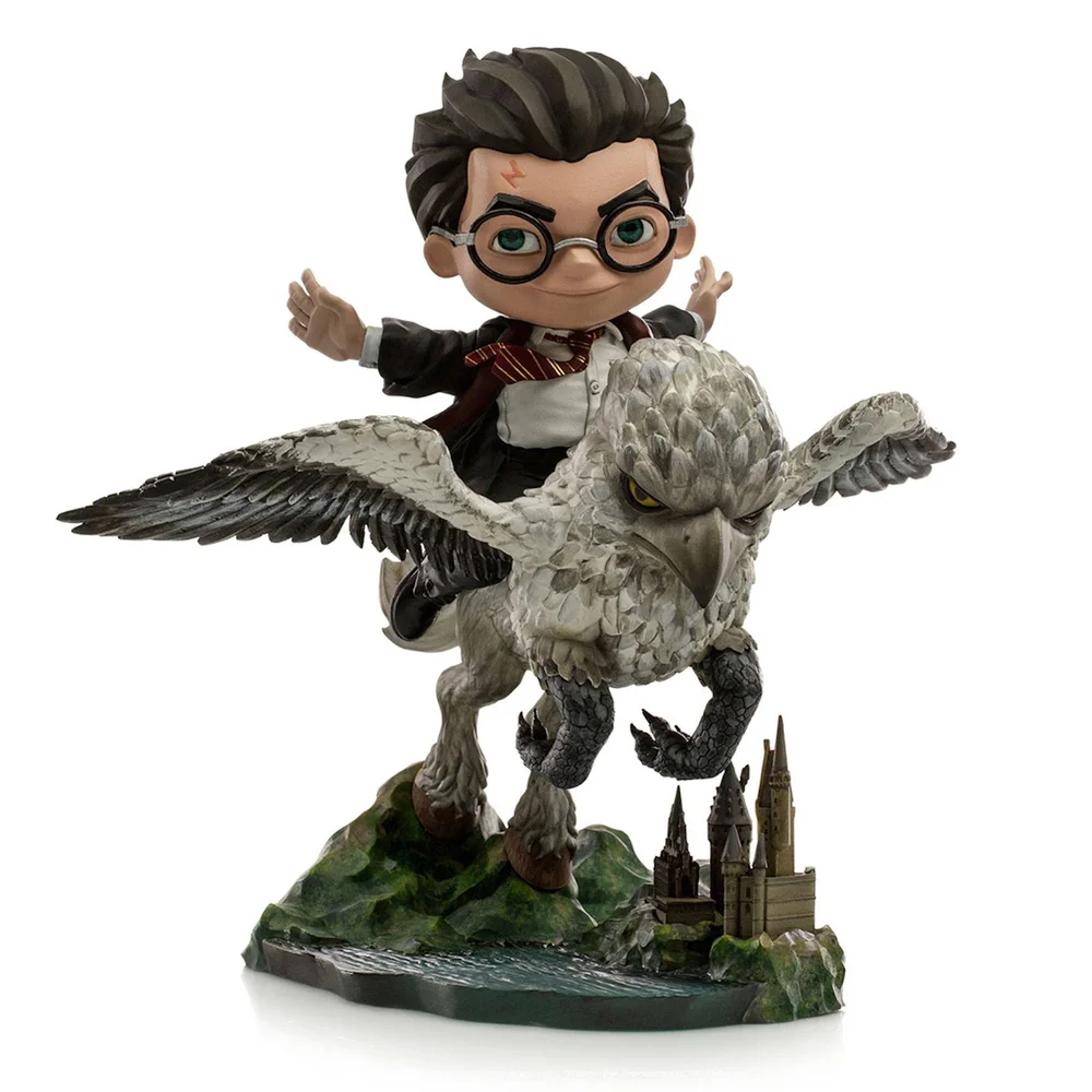 Iron Studios Harry Potter Mini Co. Illusion PVC Figure Harry Potter & Buckbeak 16 cm Image 1