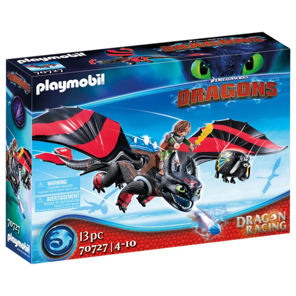 Playmobil Dragon Racing: Hiccup and Toothless (70727) Image 1