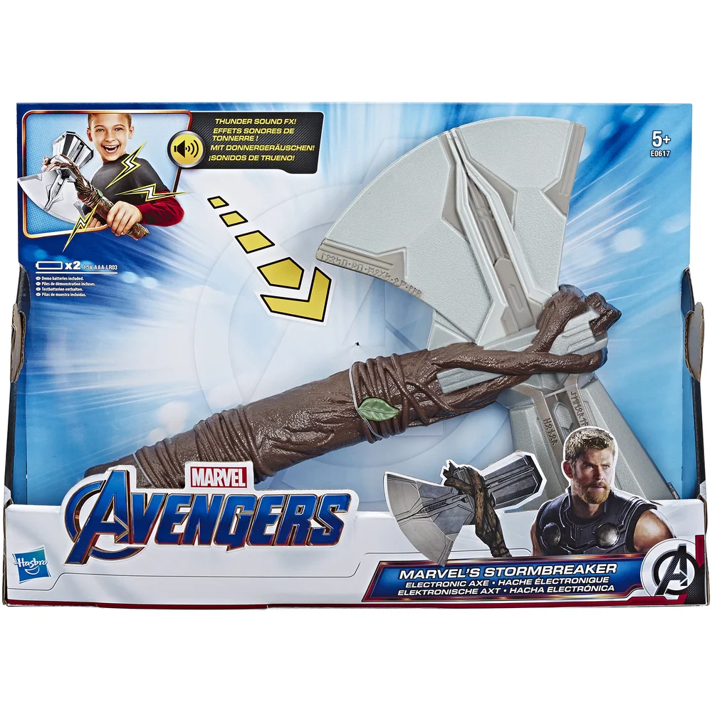 Hasbro Marvel Avengers Infinity War - Thor Electronic Axe Stormbreaker Toy Image 1