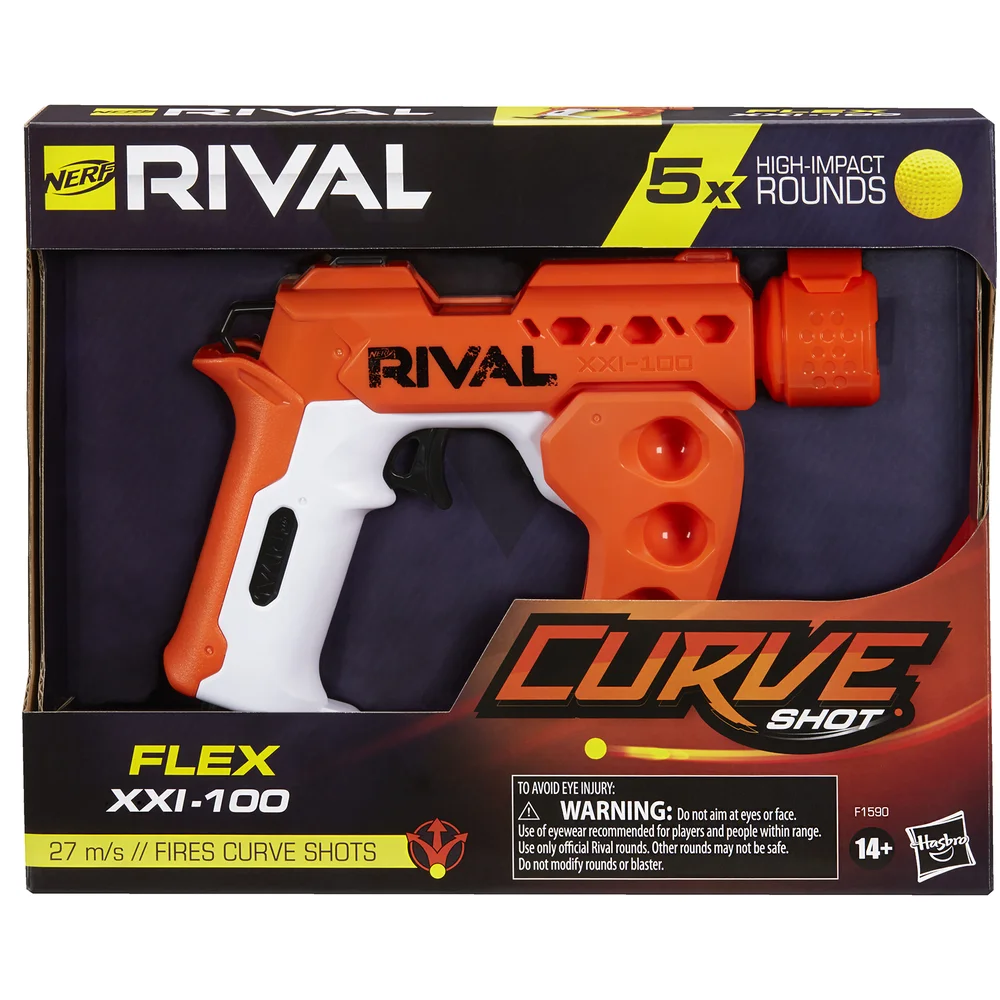NERF Rival Curve Shot Flex XXI-100 Blaster Image 1
