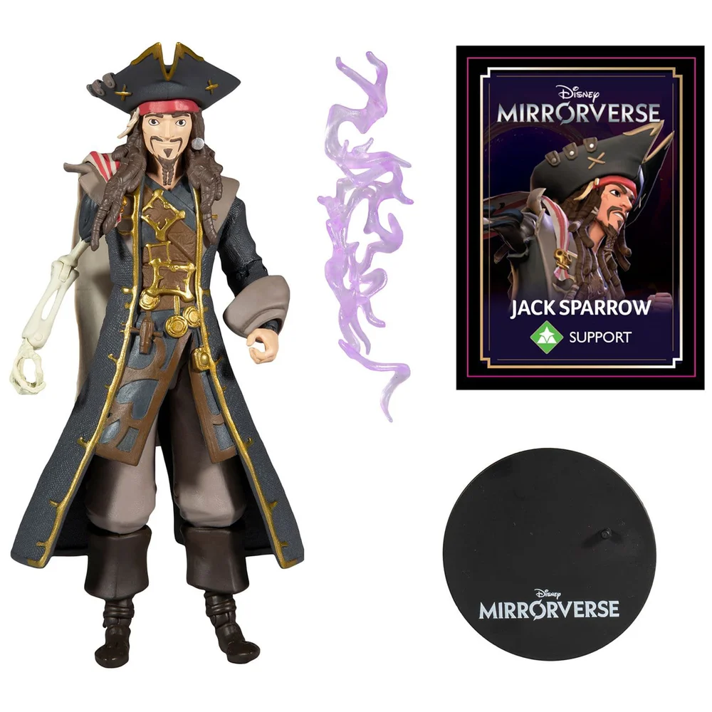 McFarlane Disney Mirrorverse 7" Figure - Jack Sparrow Image 1