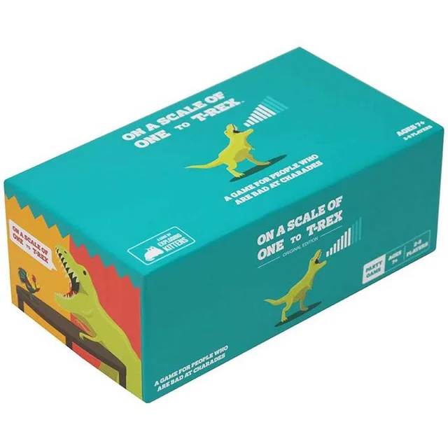 On A Scale of One to T-Rex Card Game