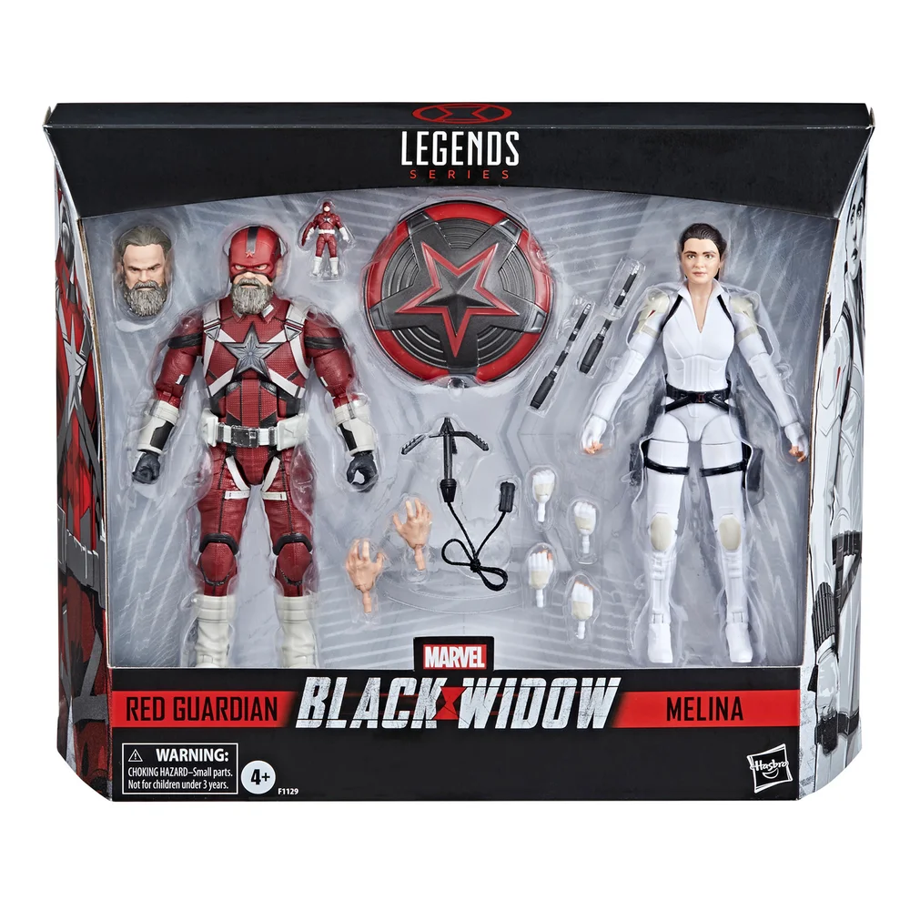 Hasbro Marvel Legends Series Red Guardian & Melina Vostkoff 2-Pack Image 1