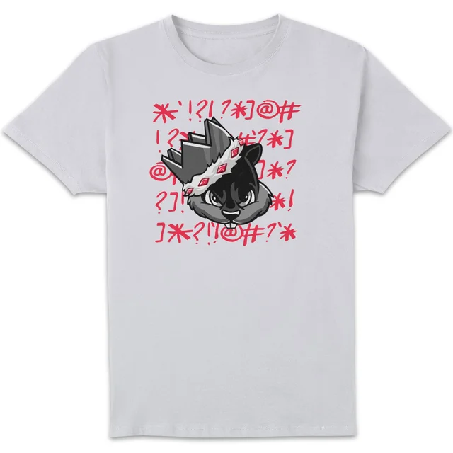 Conker Red Graffiti Unisex T-Shirt - White