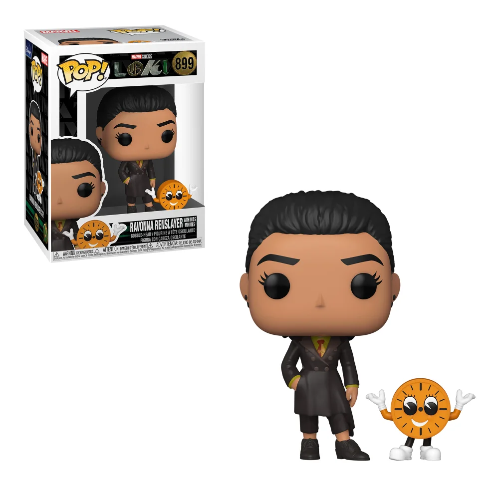 Marvel Loki Ravonna Renslayer with Miss Minutes Funko Pop! Vinyl Image 1