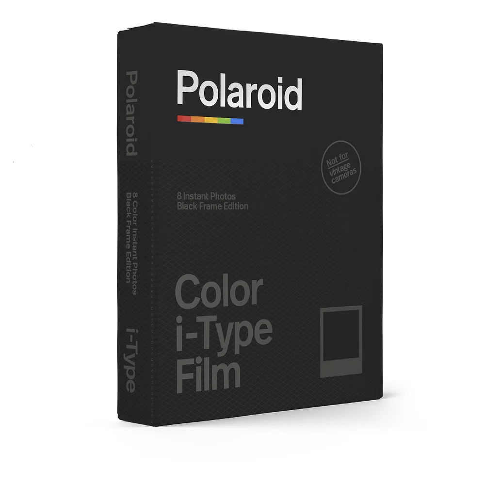 Polaroid Color film for i-Type – Black Frame Edition Image 1