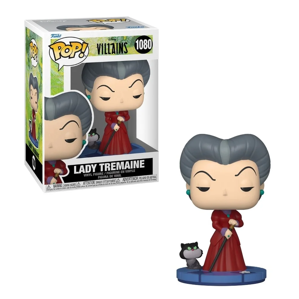 Disney Villains Cinderella Lady Tremaine Funko Pop! Vinyl Image 1