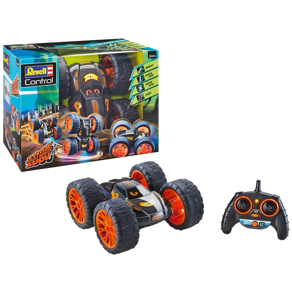 RC Stunt Car "WHEELY MONSTER" Image 1