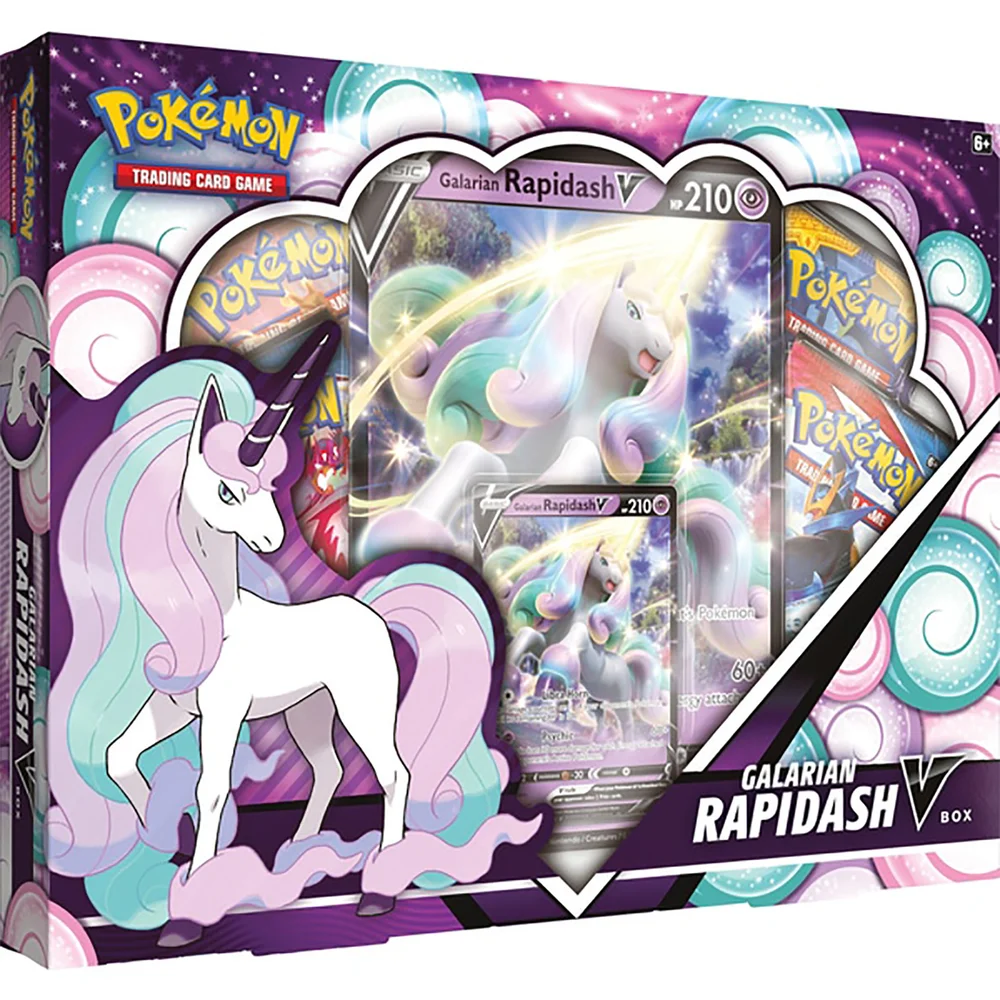 Pokémon TCG: Galarian Rapidash V Box Image 1