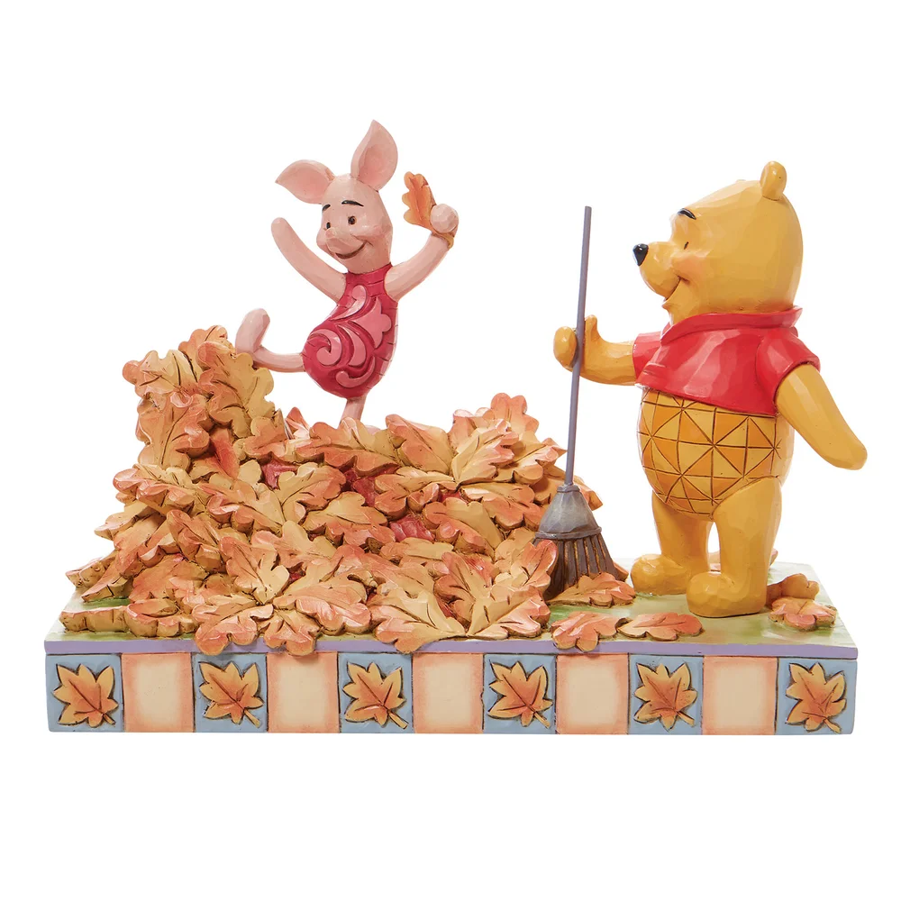 Disney Traditions Piglet & Poo Figurine Image 1
