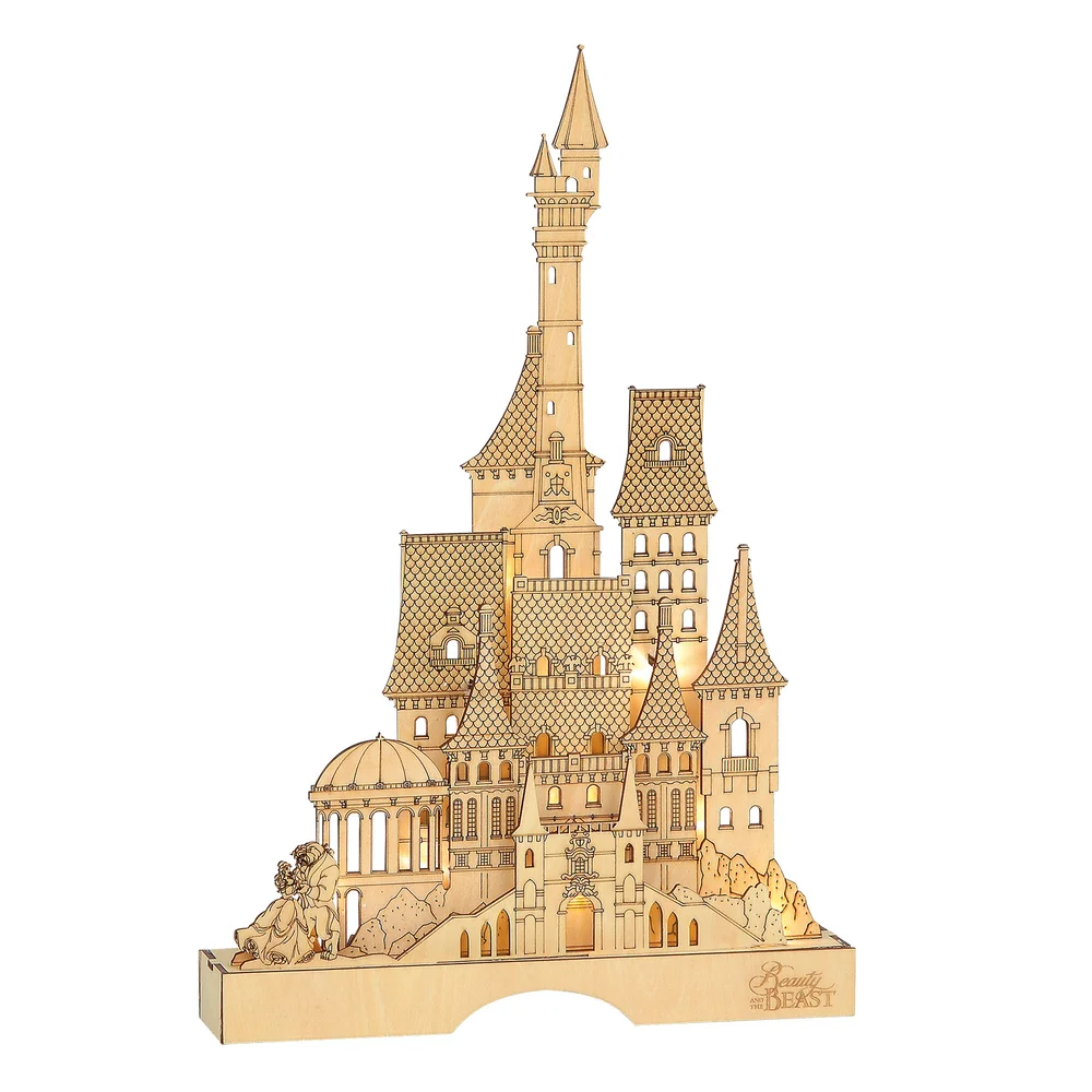 Disney By Department 56 Beauty And The Beast Castle Image 1