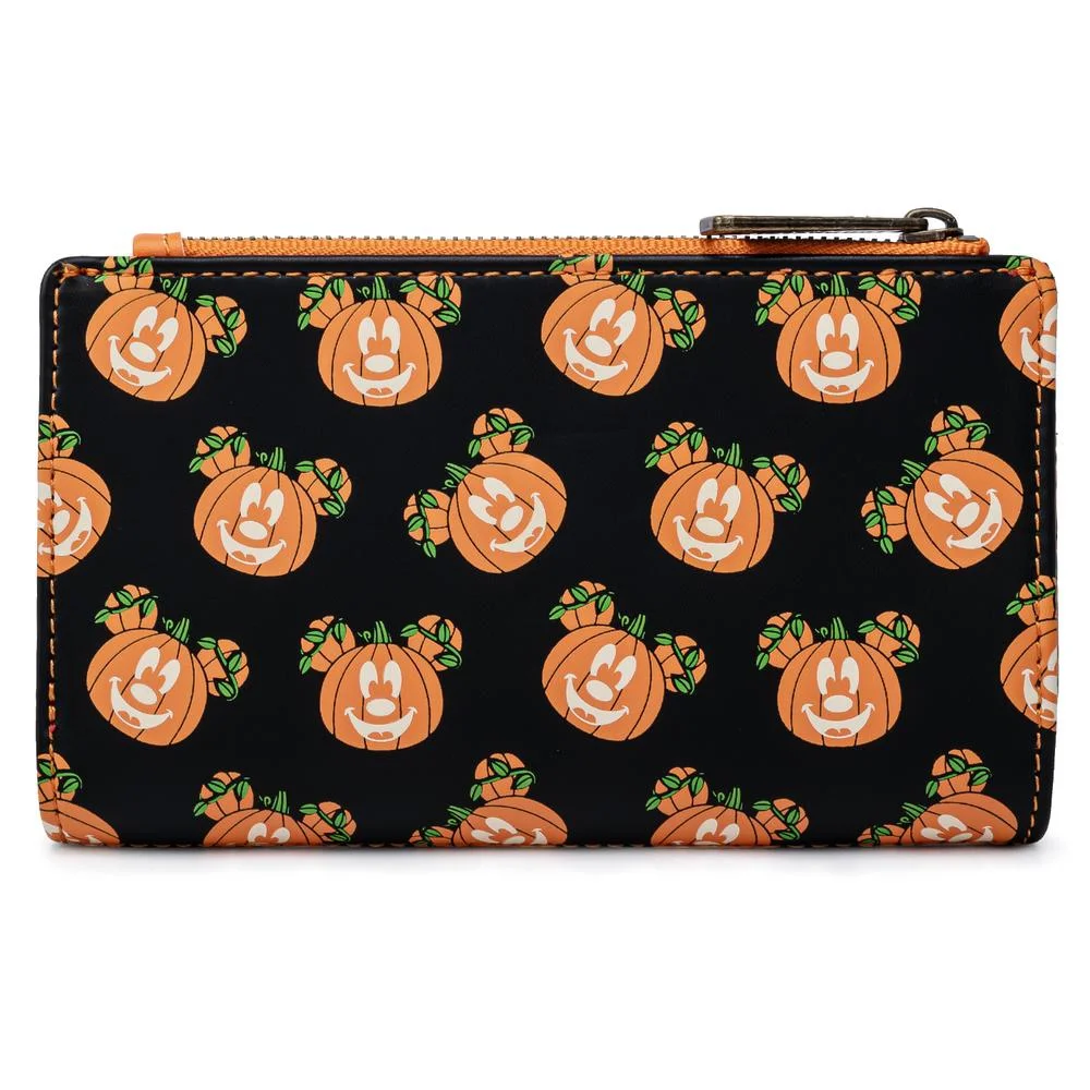 Loungefly Disney Mick-O-Lantern Flap Wallet Image 1