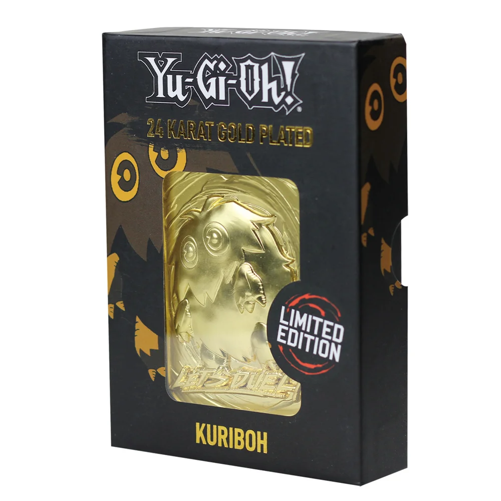24K Gold plated Yu-Gi-Oh! Kuriboh Card Image 1