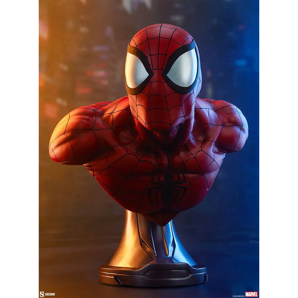 Sideshow Collectibles Marvel Bust 1/1 Spider-Man 58 cm Image 1