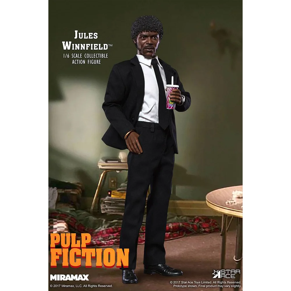 Star Ace Pulp Fiction My Favourite Movie Action Figure 1/6 Jules Winnfield 30 cm Image 1