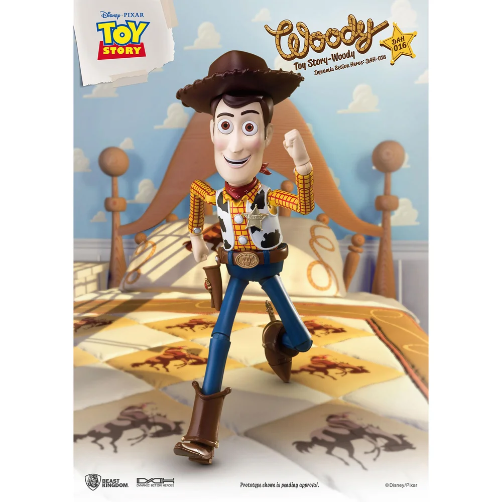 Beast Kingdom Toy Story Dynamic 8ction Heroes Figure - Woody Image 1