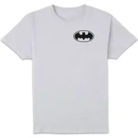 DC Batman Pocket Logo Men's T-Shirt - White - undefined undefined