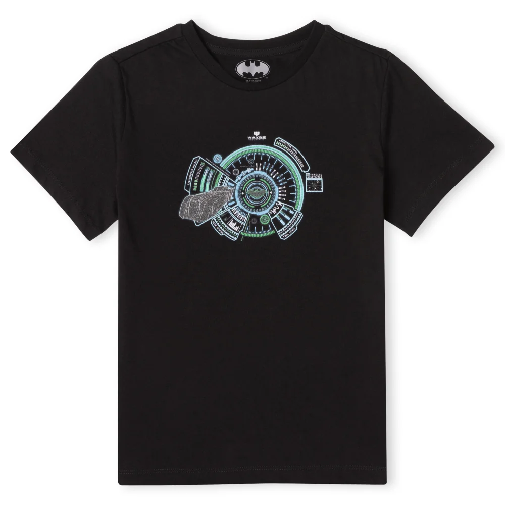DC Batman Batmobile Kids' T-Shirt - Black - 3-4 Years Image 1